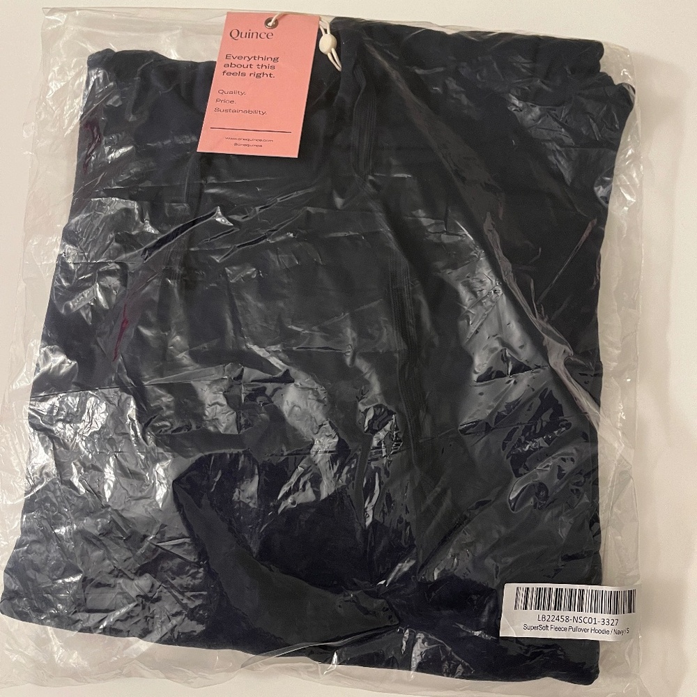Quince SuperSoft Fleece Pullover Hoodie